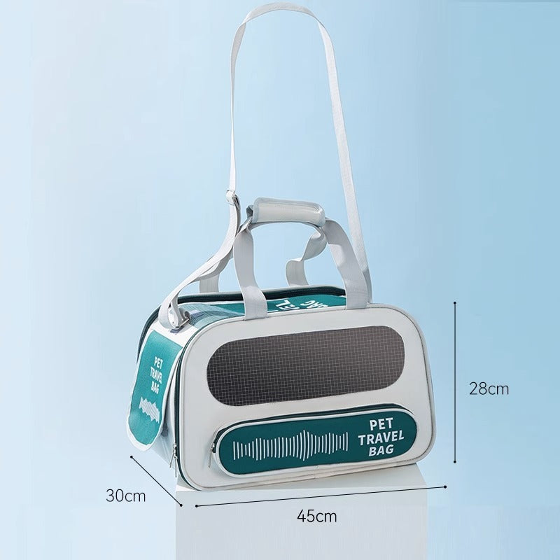 Soft-Sided Pet Travel Carrier – Airline Approved & Foldable