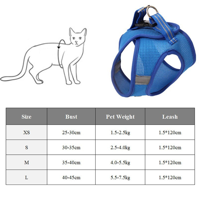 Cat Harness – Snug, Secure & Adventure-Ready