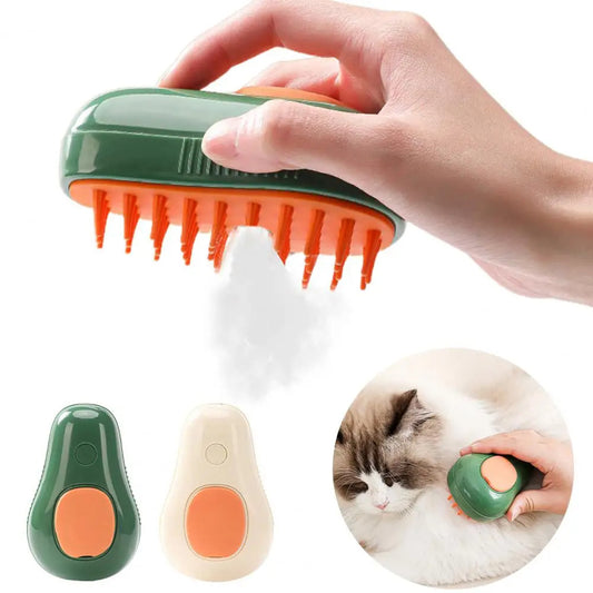 Avocado Steam Brush - Comb for Cats & Dogs
