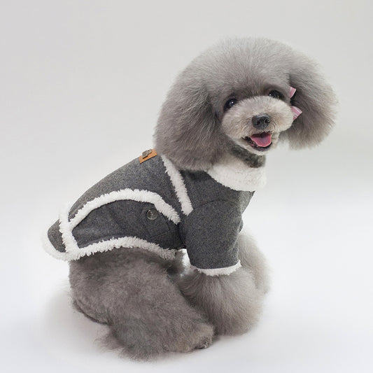 Cozy Winter Jacket for Pets – Thick, Warm & Perfect for Cats & Dogs!