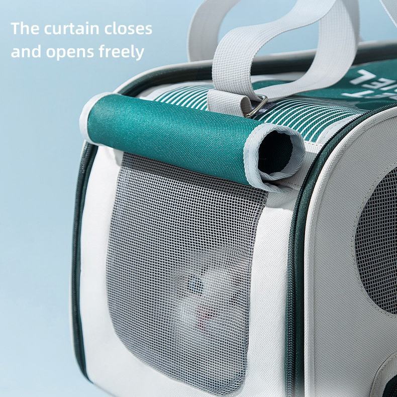 Soft-Sided Pet Travel Carrier – Airline Approved & Foldable