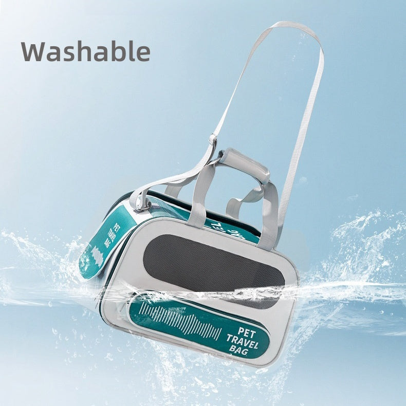 Soft-Sided Pet Travel Carrier – Airline Approved & Foldable