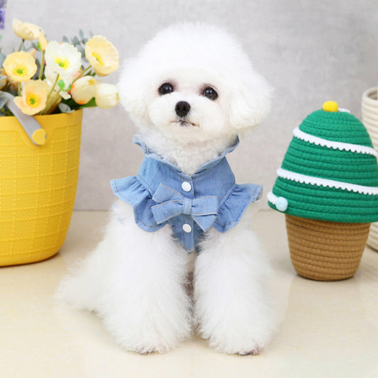 Stylish Pet Denim Dress